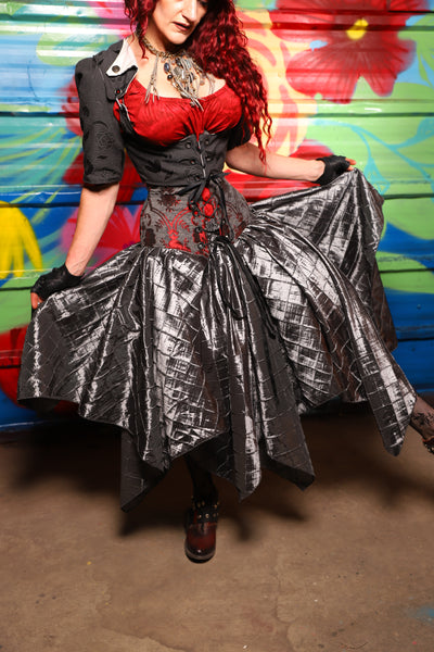 Fairy Skirt in Metal Armor Pintuck - Day 18 of "Celebrating 22 Years of Damsel"