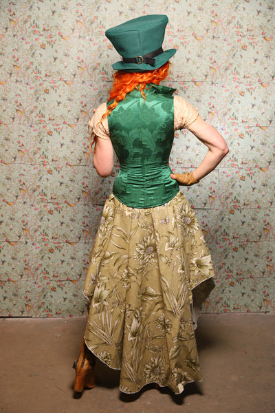 Crescent Skirt in Herbalist Floral - Lucky Day Collection