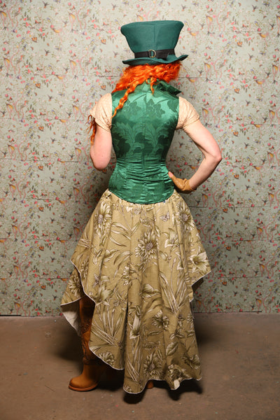 Petite Courtier in Shamrock Floral-Lucky Day Collection
