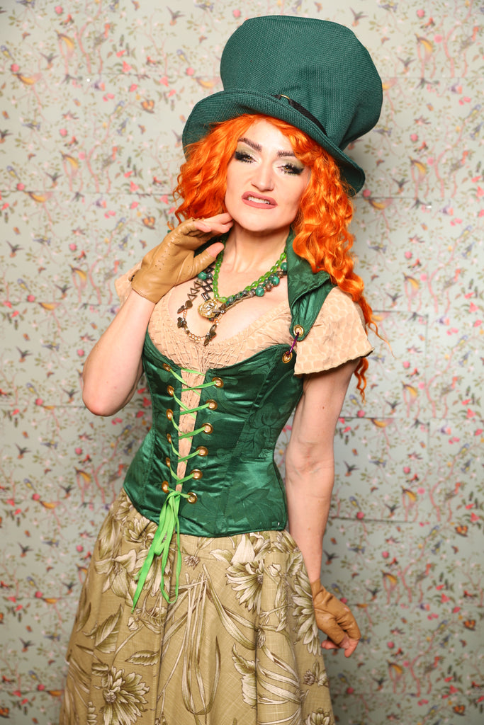 Petite Courtier in Shamrock Floral-Lucky Day Collection