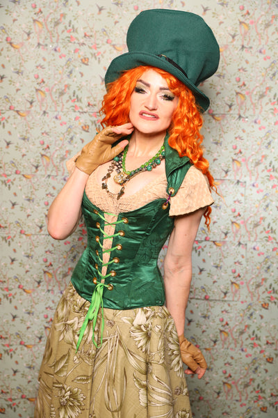 Petite Courtier in Shamrock Floral-Lucky Day Collection
