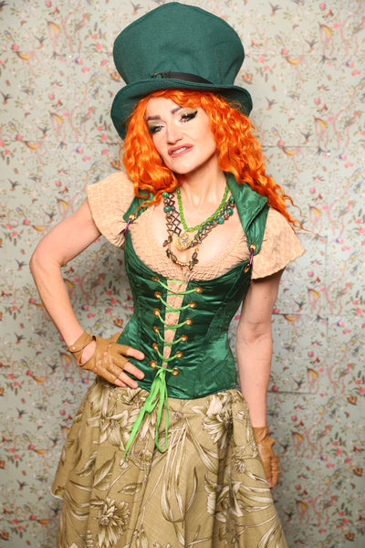 Petite Courtier in Shamrock Floral-Lucky Day Collection