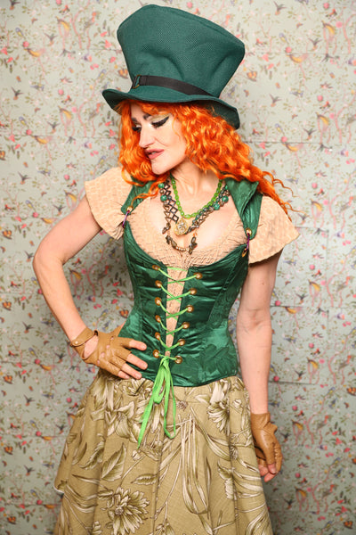 Petite Courtier in Shamrock Floral-Lucky Day Collection