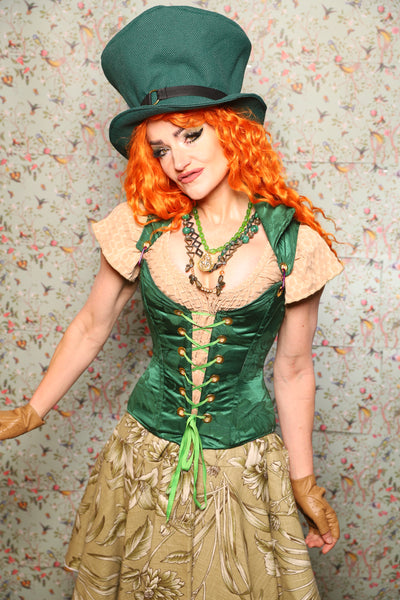 Petite Courtier in Shamrock Floral-Lucky Day Collection