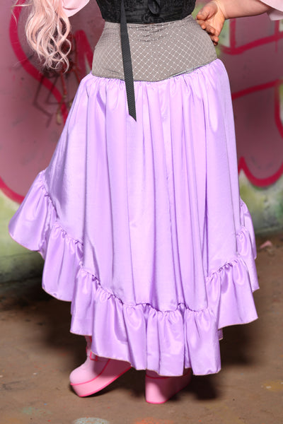 Stagecoach Skirt in Pastel Purple Clouds - The Sugar & Spice & Everything KNIFE Collection