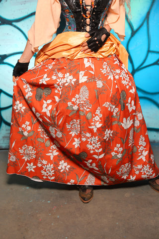 Tulip Skirt in October Apothecary - The "Pumpkins, Screams & Corset Dreams" Collection
