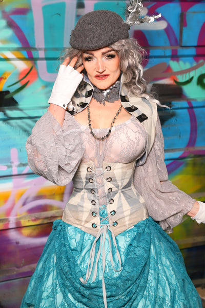 56. Sgt Pepper Vest in Frosted Tesserae - The "Love at Frost Sight" Collection