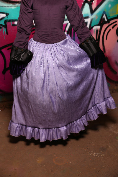 Tulip Skirt w/ Ruffles in Magic Crushed #43 - The Orchid Oracle Collection