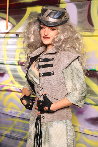 Marauder Vest in Silversmith - Day 16 of "Celebrating 22 Years of Damsel"