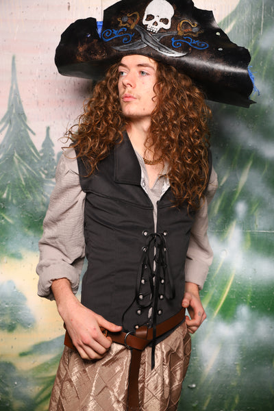 Men's Flynn Vest in Coal Velvet - Day 1 of 12 Days of Christmas