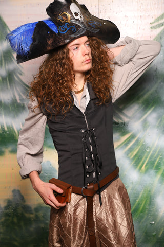 Men's Flynn Vest in Coal Velvet - Day 1 of 12 Days of Christmas