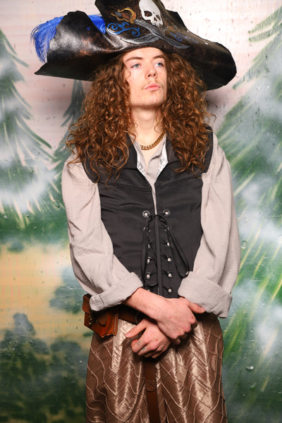 Men's Flynn Vest in Coal Velvet - Day 1 of 12 Days of Christmas