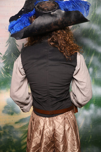 Men's Flynn Vest in Coal Velvet - Day 1 of 12 Days of Christmas