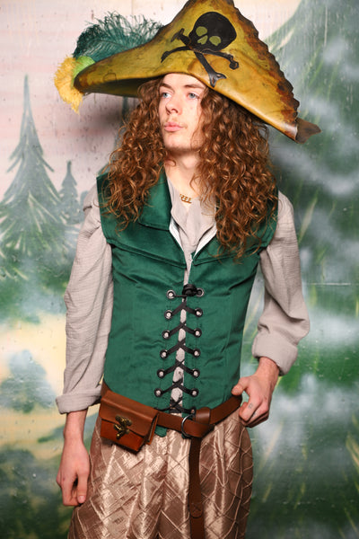 Men's Flynn Vest in Emerald Velvet - Day 3 of 12 Days of Christmas