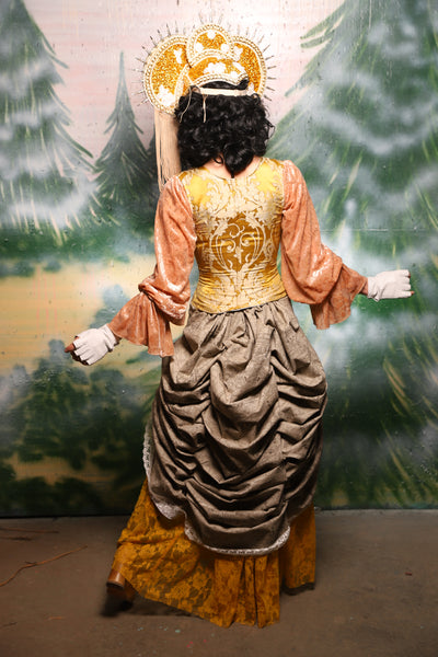 Mini Bustle Skirt in Map of Paris - Day 11 of 12 Days of Christmas