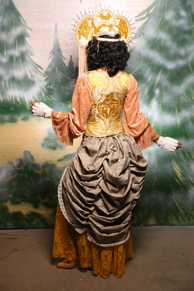 Mini Bustle Skirt in Map of Paris - Day 11 of 12 Days of Christmas