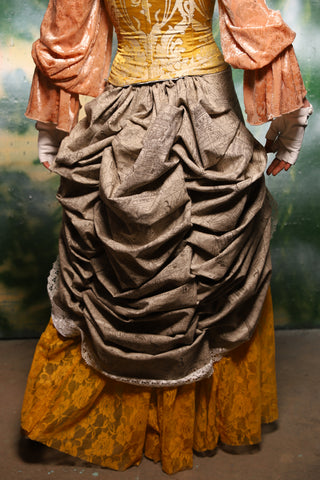 Mini Bustle Skirt in Map of Paris - Day 11 of 12 Days of Christmas