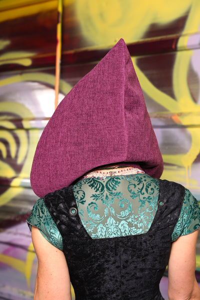 Detachable Hood in Byzantine Heather - Day 19 of "Celebrating 22 Years of Damsel"