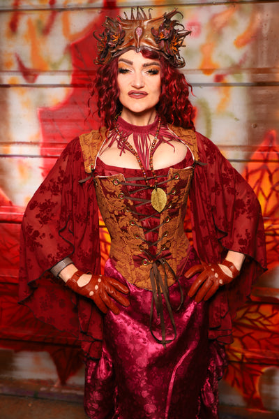 18. Elizabethan Corset in Opera Box - The Sensual Solstice Collection