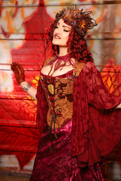 18. Elizabethan Corset in Opera Box - The Sensual Solstice Collection