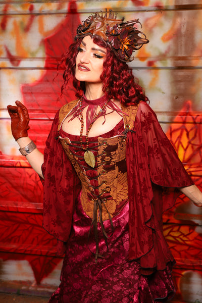 18. Elizabethan Corset in Opera Box - The Sensual Solstice Collection