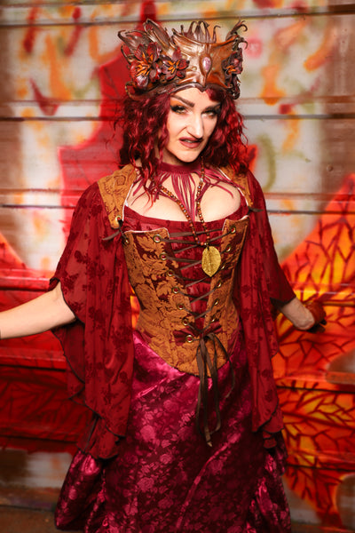 18. Elizabethan Corset in Opera Box - The Sensual Solstice Collection