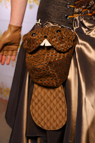 34. Golden Beaver Clip-on Pouch - The Leave It To Beaver Collection