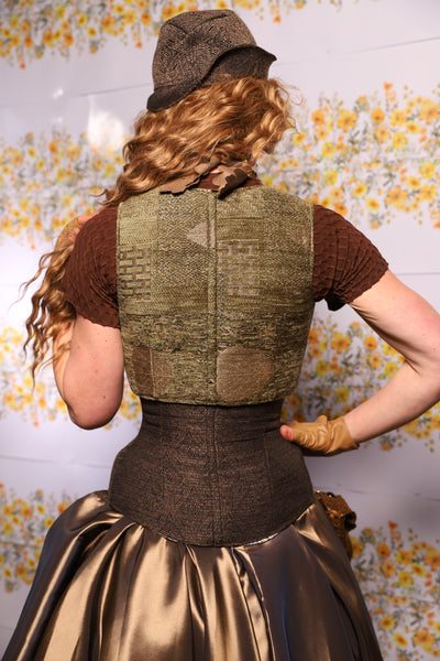13. Cropped Courtier Corset In Hedgewitch – The Leave It To Beaver Collection