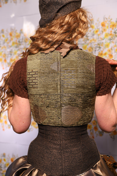 13. Cropped Courtier Corset In Hedgewitch – The Leave It To Beaver Collection