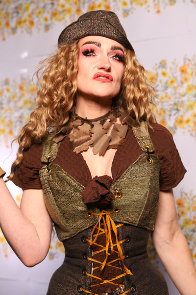 13. Cropped Courtier Corset In Hedgewitch – The Leave It To Beaver Collection