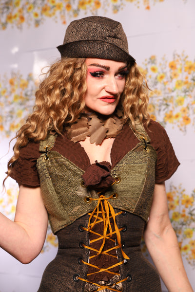 13. Cropped Courtier Corset In Hedgewitch – The Leave It To Beaver Collection