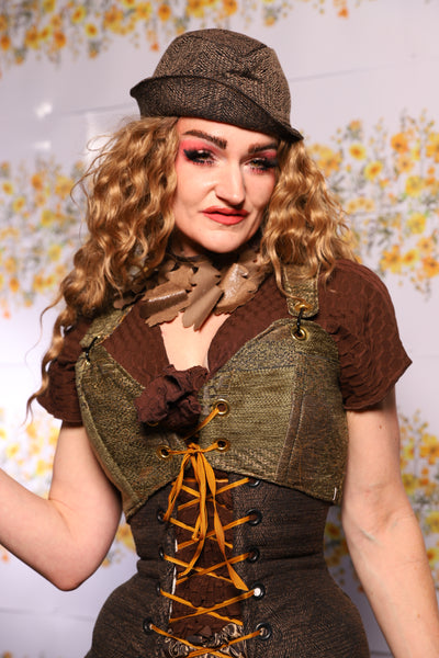 13. Cropped Courtier Corset In Hedgewitch – The Leave It To Beaver Collection