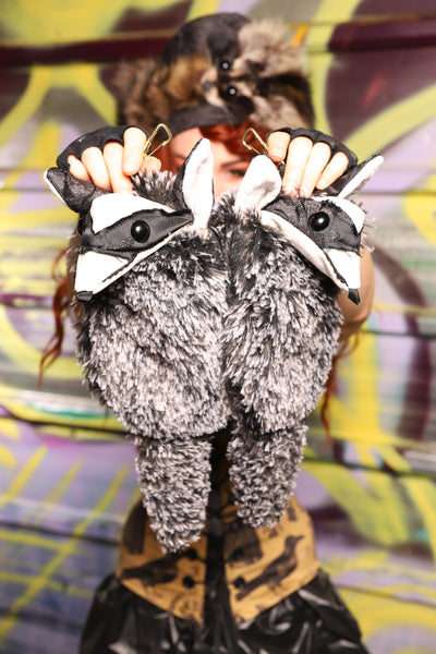 Lil Raccoon Pouch- PRE ORDER! Furry Friends Ship out Next week! -Day 21 of "Celebrating 22 Days of Damsel"
