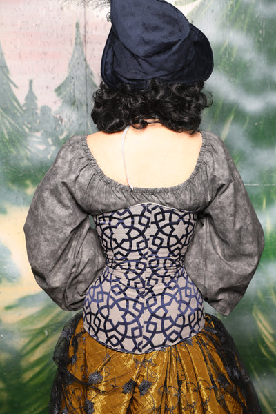 Torian Corset in Midnight Lattice - Day 1 of 12 Days of Christmas