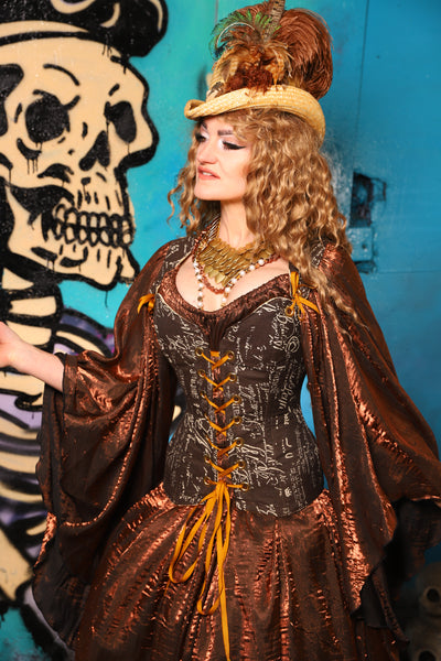 Heidi Corset in Written Agreement - The Davy Jones Collection