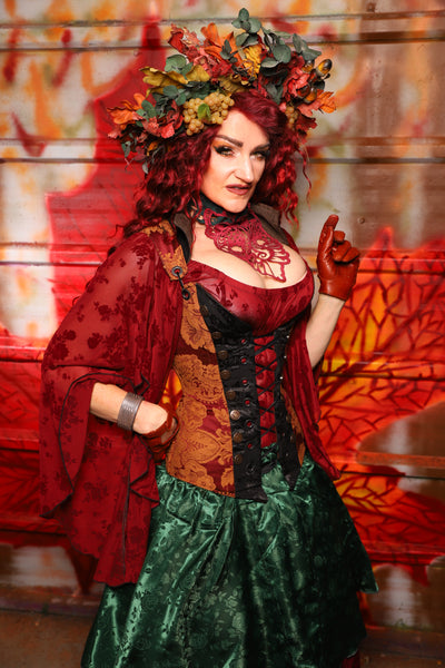 09. Buccaneer Overbust in Opera Box - The Sensual Solstice Collection