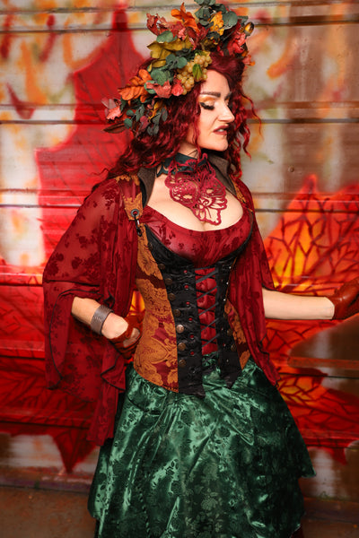09. Buccaneer Overbust in Opera Box - The Sensual Solstice Collection