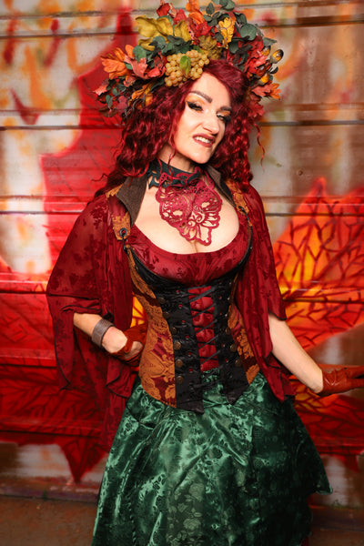 09. Buccaneer Overbust in Opera Box - The Sensual Solstice Collection