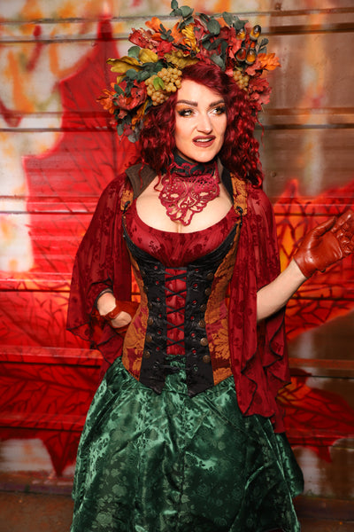 09. Buccaneer Overbust in Opera Box - The Sensual Solstice Collection