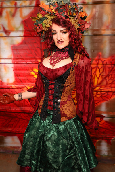 09. Buccaneer Overbust in Opera Box - The Sensual Solstice Collection