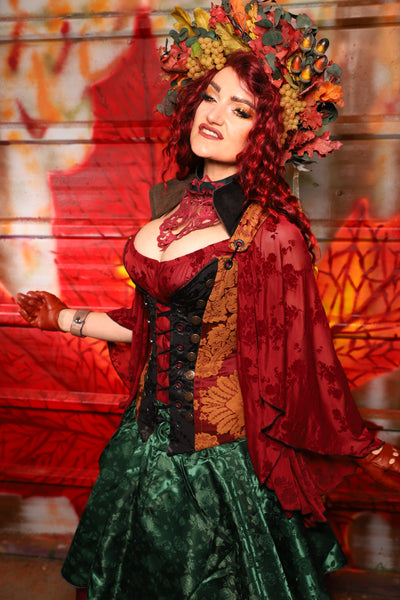 09. Buccaneer Overbust in Opera Box - The Sensual Solstice Collection