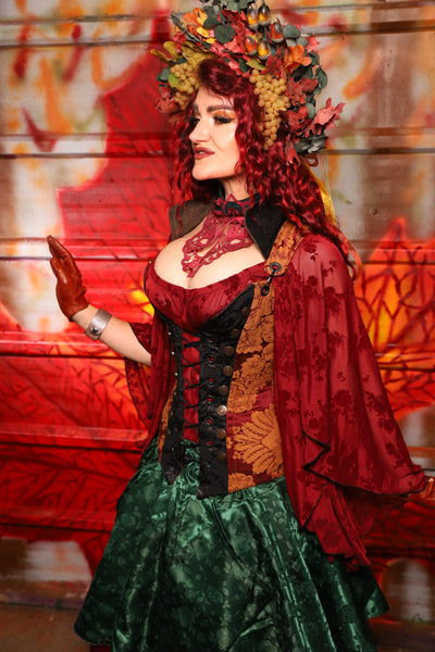 09. Buccaneer Overbust in Opera Box - The Sensual Solstice Collection