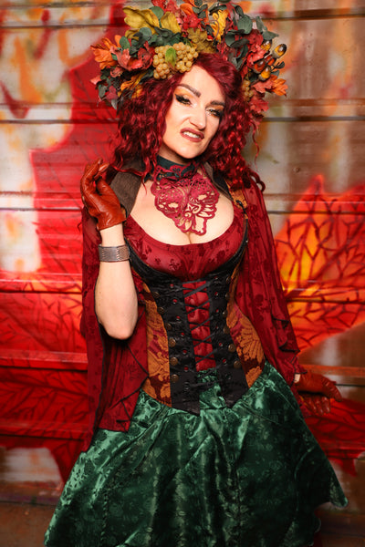 09. Buccaneer Overbust in Opera Box - The Sensual Solstice Collection