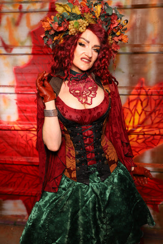 09. Buccaneer Overbust in Opera Box - The Sensual Solstice Collection