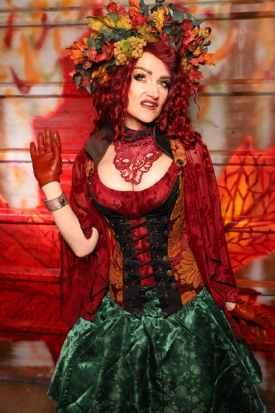 09. Buccaneer Overbust in Opera Box - The Sensual Solstice Collection