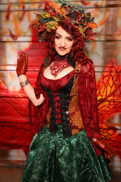 09. Buccaneer Overbust in Opera Box - The Sensual Solstice Collection