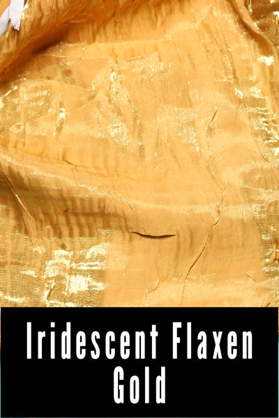 01. Breeze Blouse in Iridescent Flaxen Gold - The Minerally Mine Collection