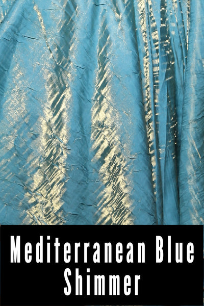 21. Mini Fairy Skirt in Mediterranean Blue Shimmer - The Minerally Mine Collection