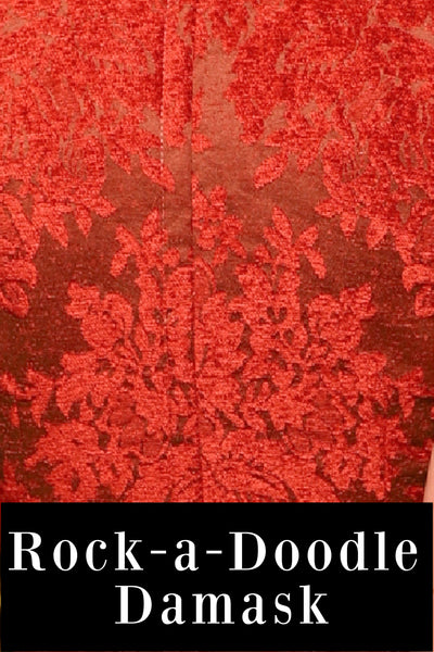 22. Peacock Underbust in Rock-a-Doodle Damask - The Hoedown Throwdown Collection