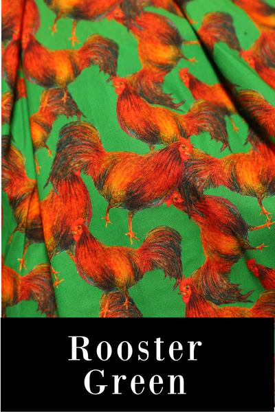 35. Tulip Skirt in Rooster Green - The Hoedown Throwdown Collection